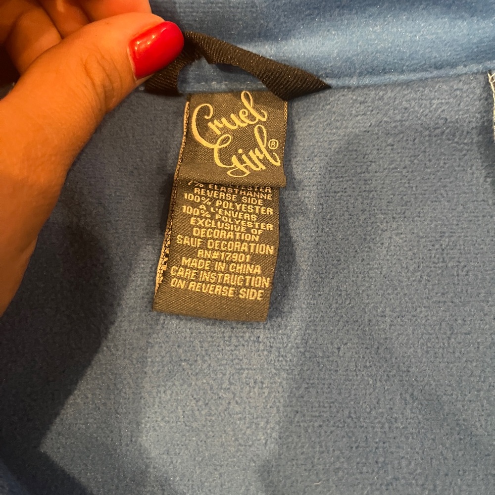 Cruel Girl Classic Blue Outerwear